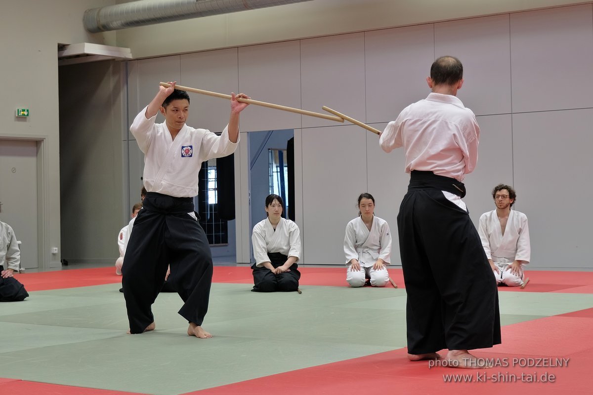 Iwama Ryu Aikido Lehrgang - Yasuhiro Saito Sensei - Paris 3.-4.6.2023