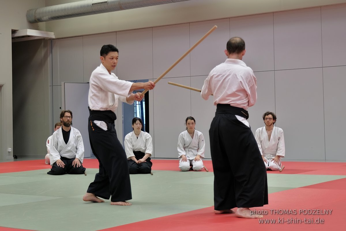 Iwama Ryu Aikido Lehrgang - Yasuhiro Saito Sensei - Paris 3.-4.6.2023