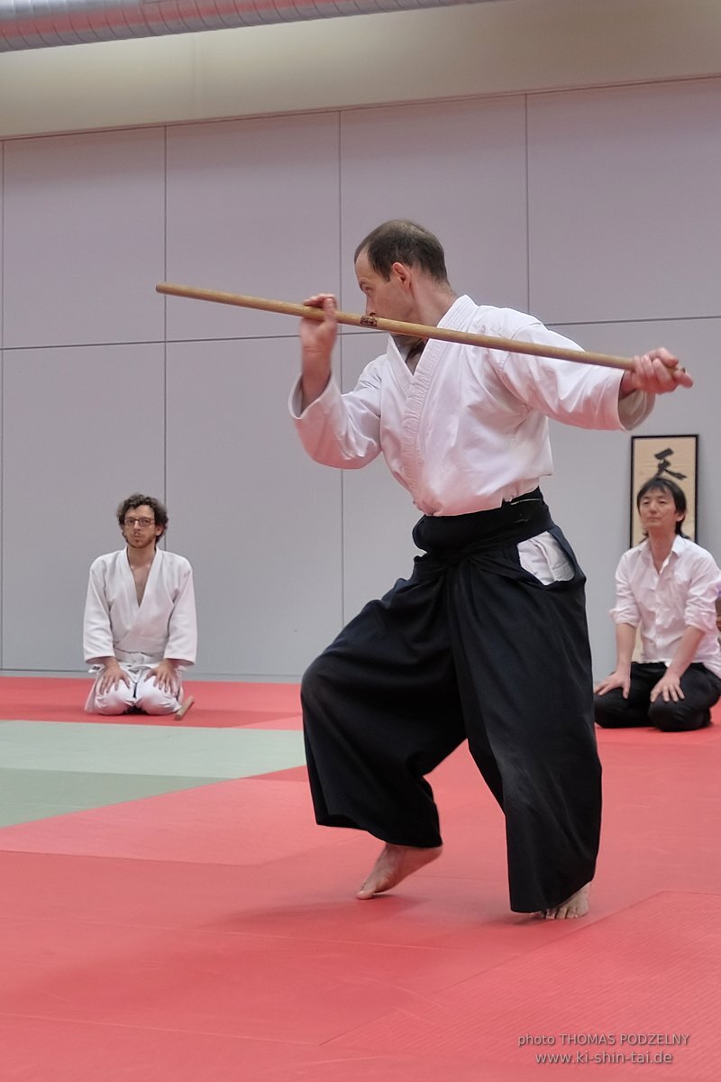 Iwama Ryu Aikido Lehrgang - Yasuhiro Saito Sensei - Paris 3.-4.6.2023