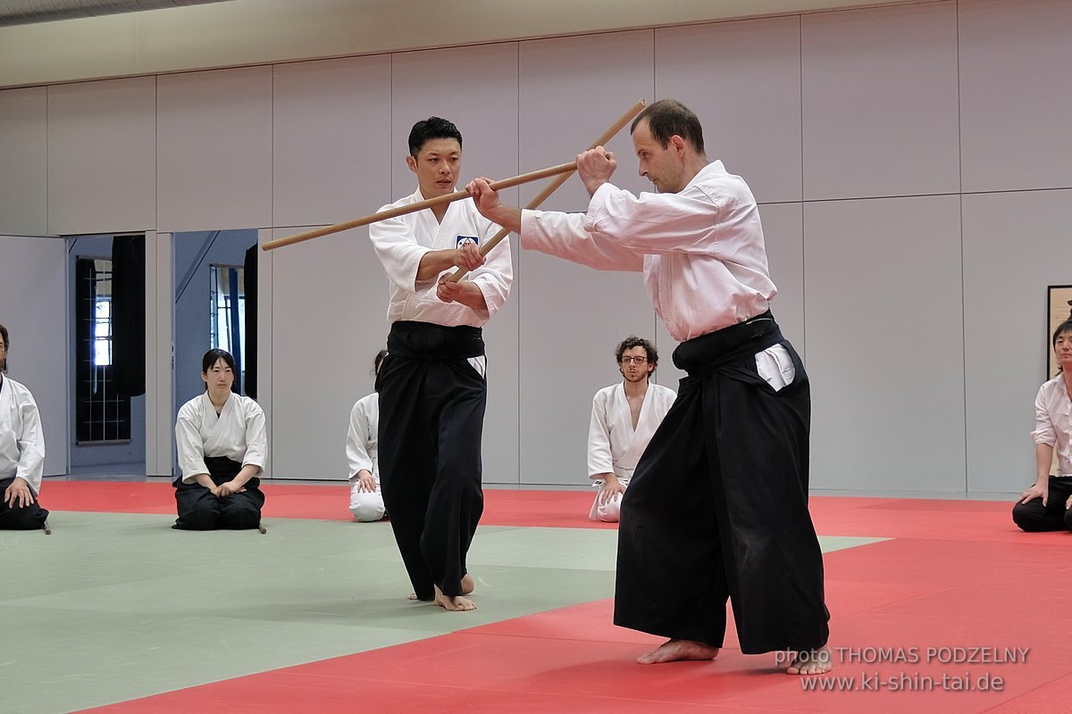 Iwama Ryu Aikido Lehrgang - Yasuhiro Saito Sensei - Paris 3.-4.6.2023