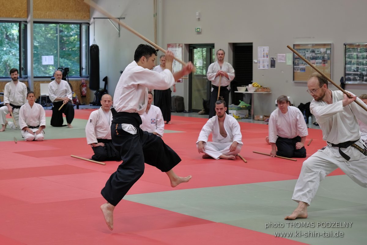 Iwama Ryu Aikido Lehrgang - Yasuhiro Saito Sensei - Paris 3.-4.6.2023