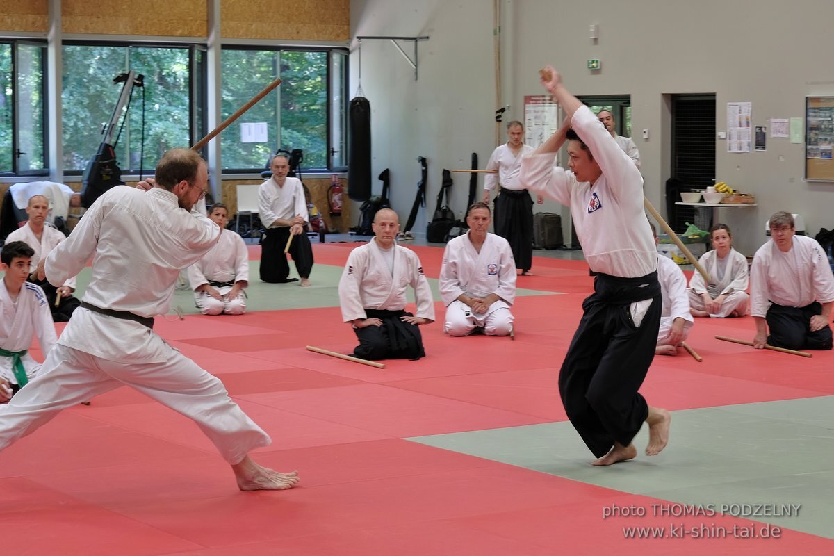 Iwama Ryu Aikido Lehrgang - Yasuhiro Saito Sensei - Paris 3.-4.6.2023