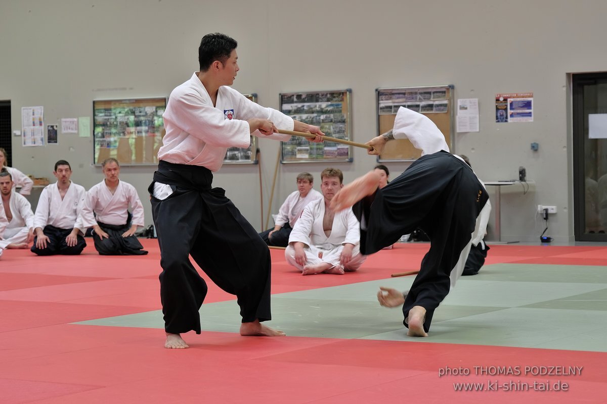 Iwama Ryu Aikido Lehrgang - Yasuhiro Saito Sensei - Paris 3.-4.6.2023