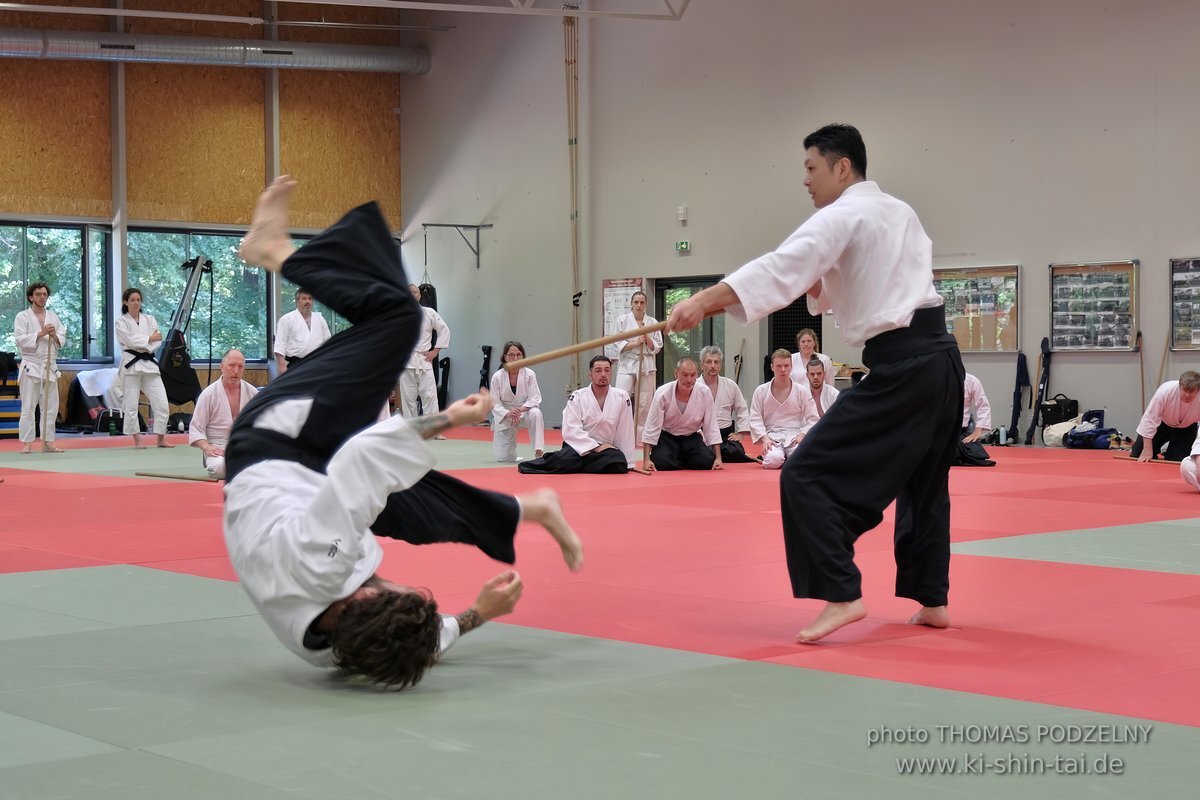 Iwama Ryu Aikido Lehrgang - Yasuhiro Saito Sensei - Paris 3.-4.6.2023