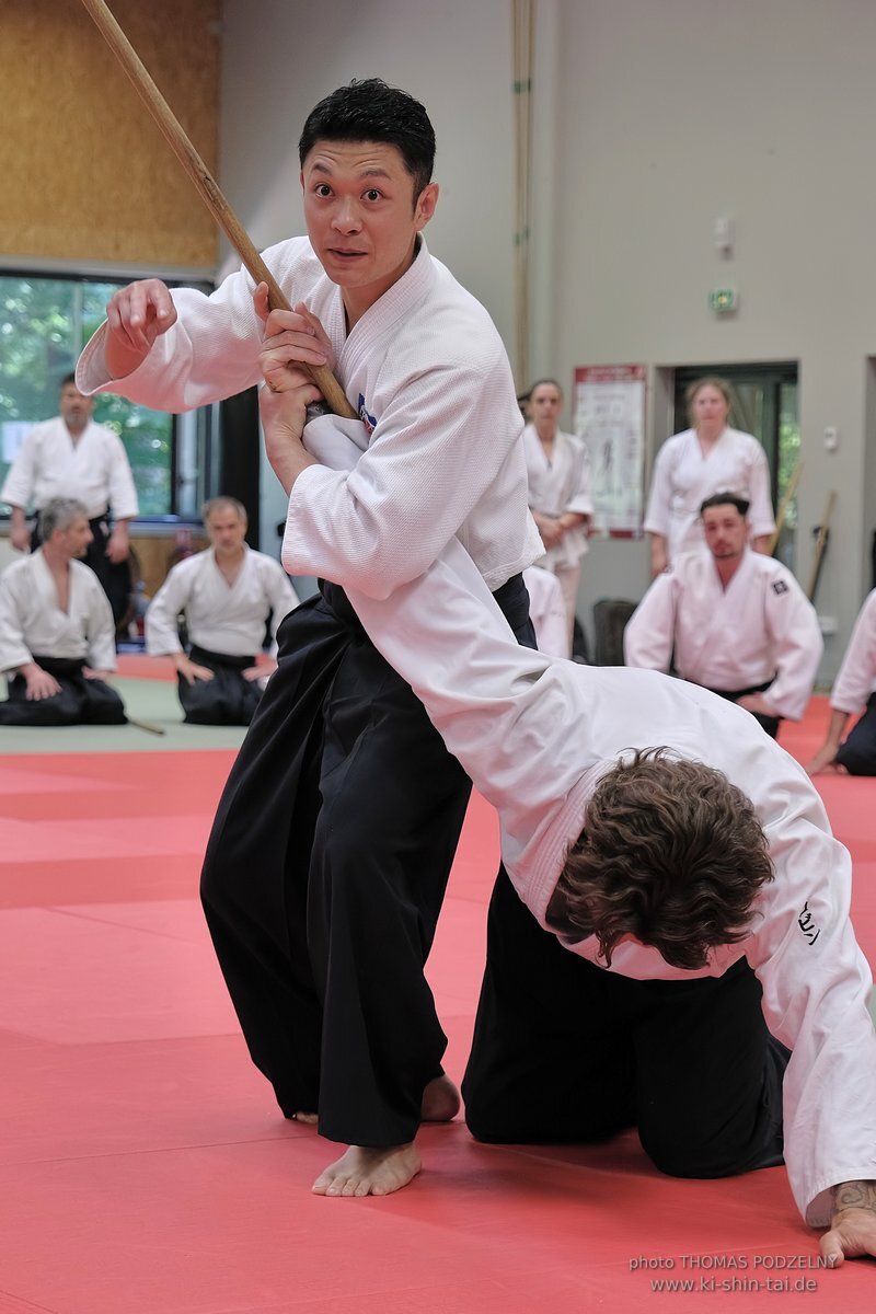 Iwama Ryu Aikido Lehrgang - Yasuhiro Saito Sensei - Paris 3.-4.6.2023