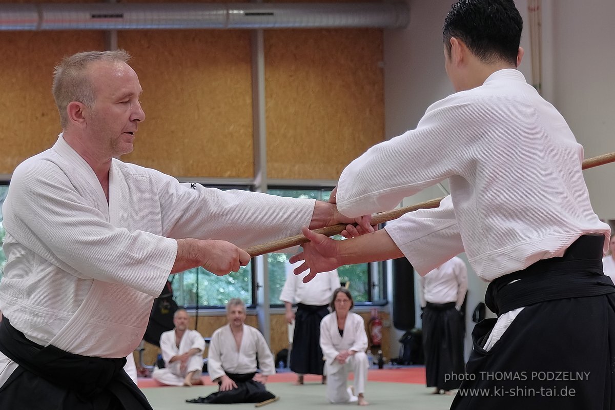 Iwama Ryu Aikido Lehrgang - Yasuhiro Saito Sensei - Paris 3.-4.6.2023