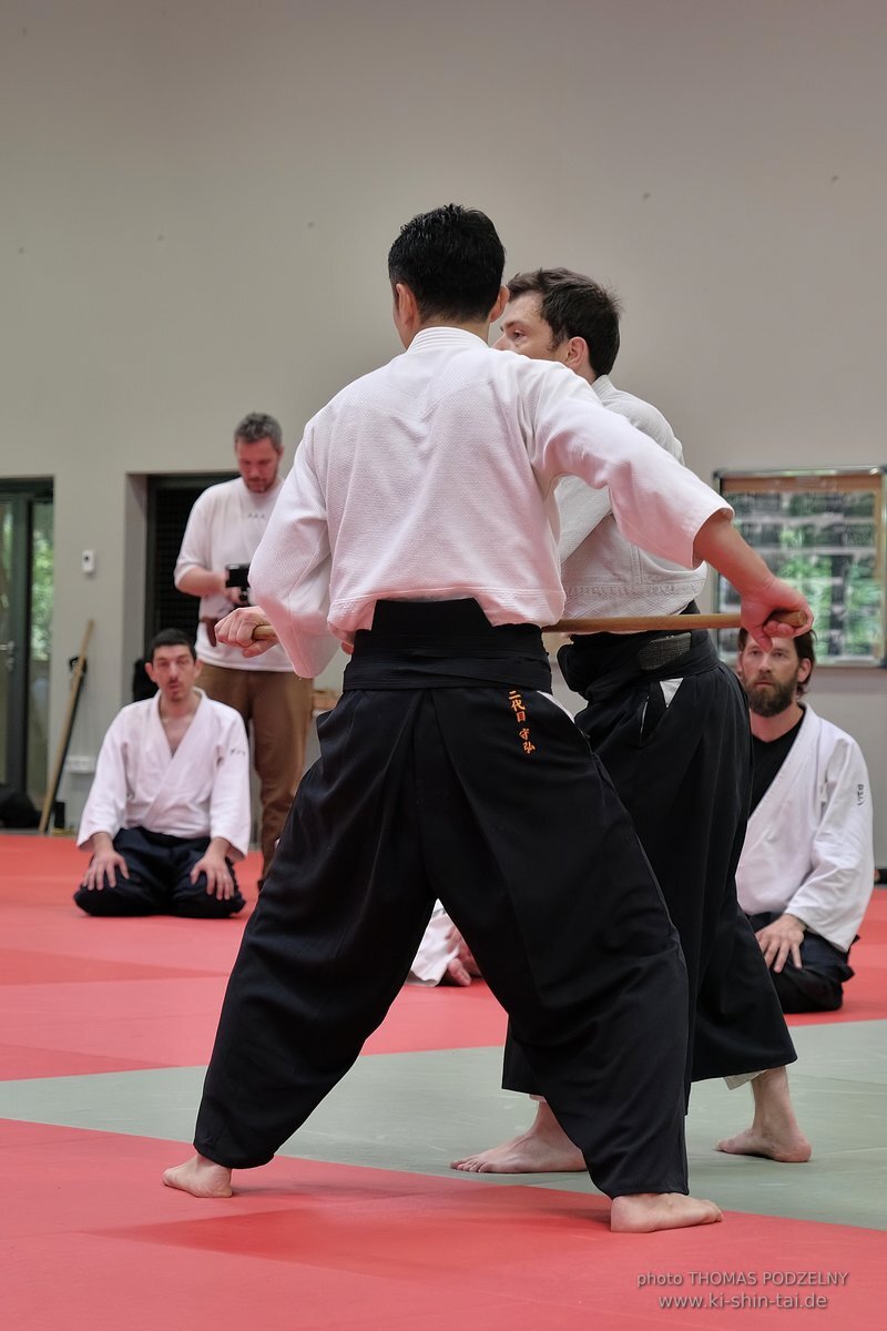 Iwama Ryu Aikido Lehrgang - Yasuhiro Saito Sensei - Paris 3.-4.6.2023