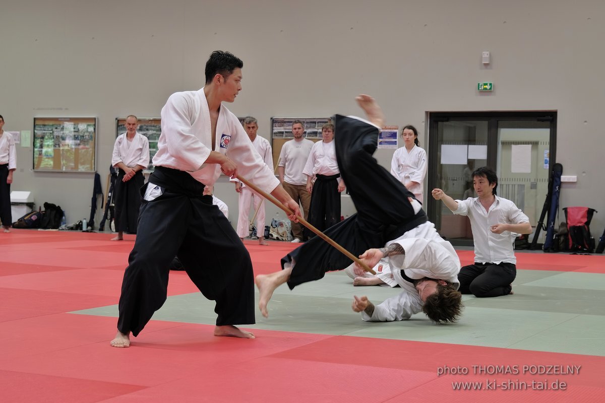 Iwama Ryu Aikido Lehrgang - Yasuhiro Saito Sensei - Paris 3.-4.6.2023