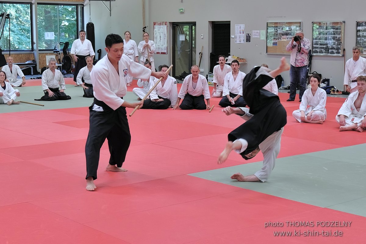 Iwama Ryu Aikido Lehrgang - Yasuhiro Saito Sensei - Paris 3.-4.6.2023