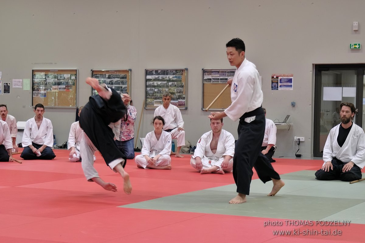 Iwama Ryu Aikido Lehrgang - Yasuhiro Saito Sensei - Paris 3.-4.6.2023